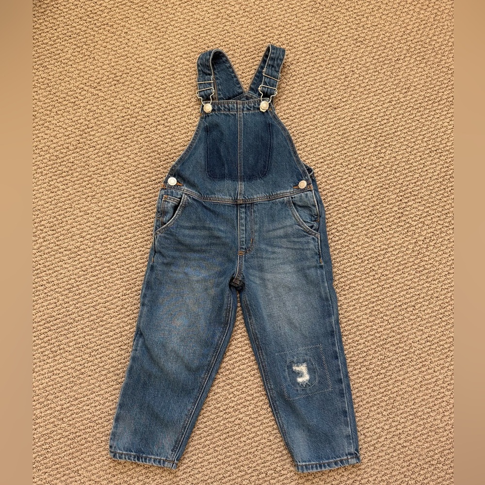 Zara Kids Denim Overalls size 3-4yrs